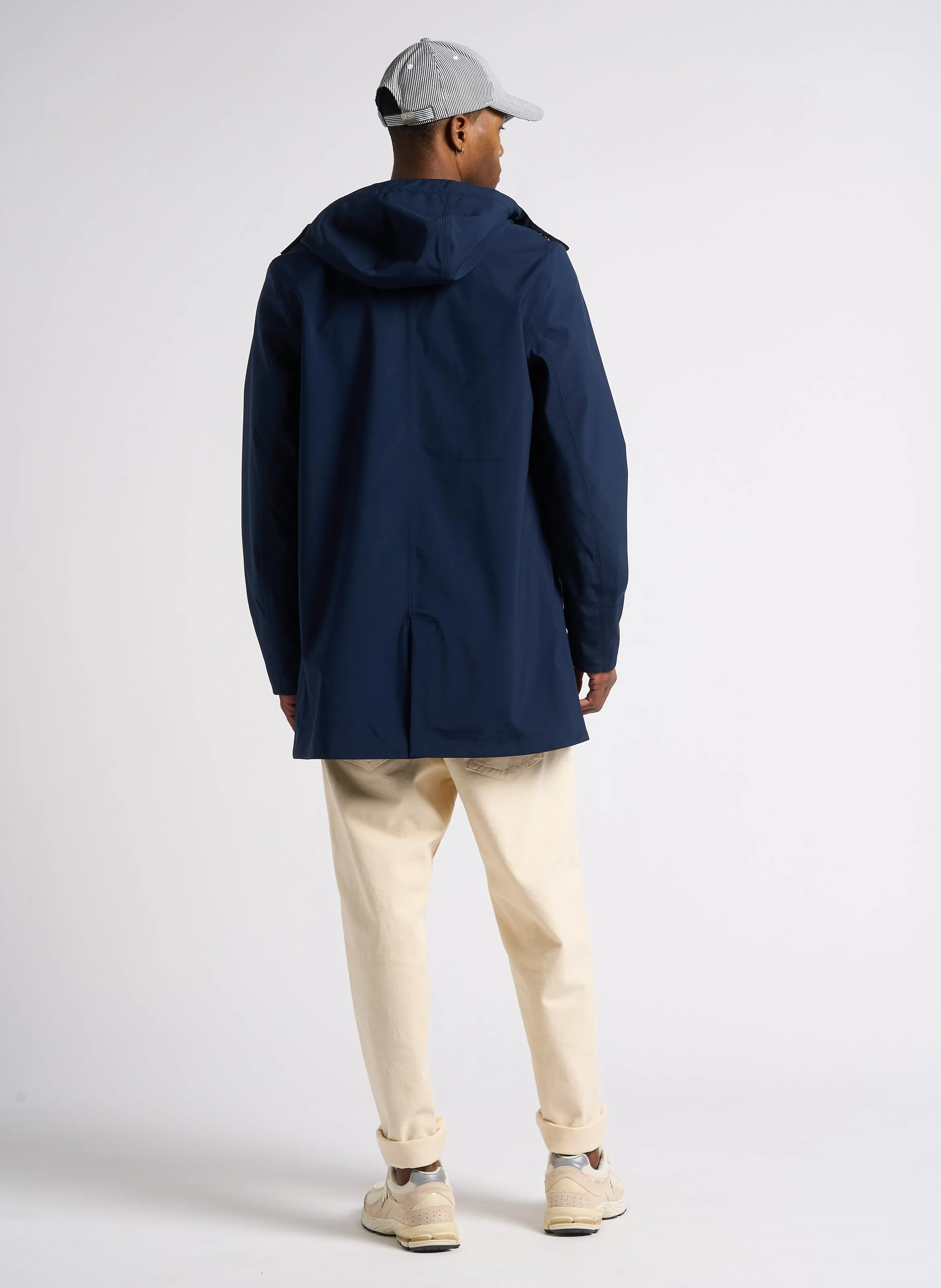  K-WAY   THOMMY - Parka ampio a collo alto con cappuccio | Blu