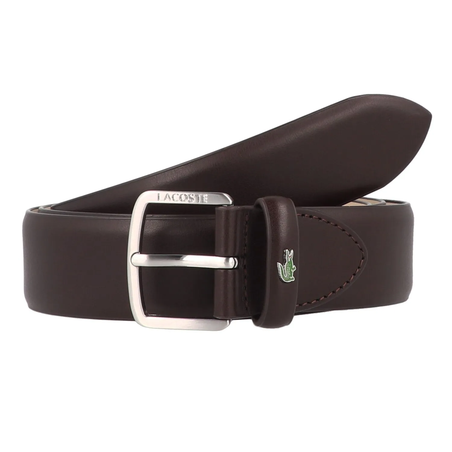 Lacoste Embossed Monogram Cintura Pelle