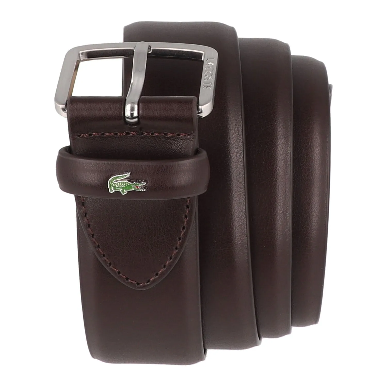 Lacoste Embossed Monogram Cintura Pelle