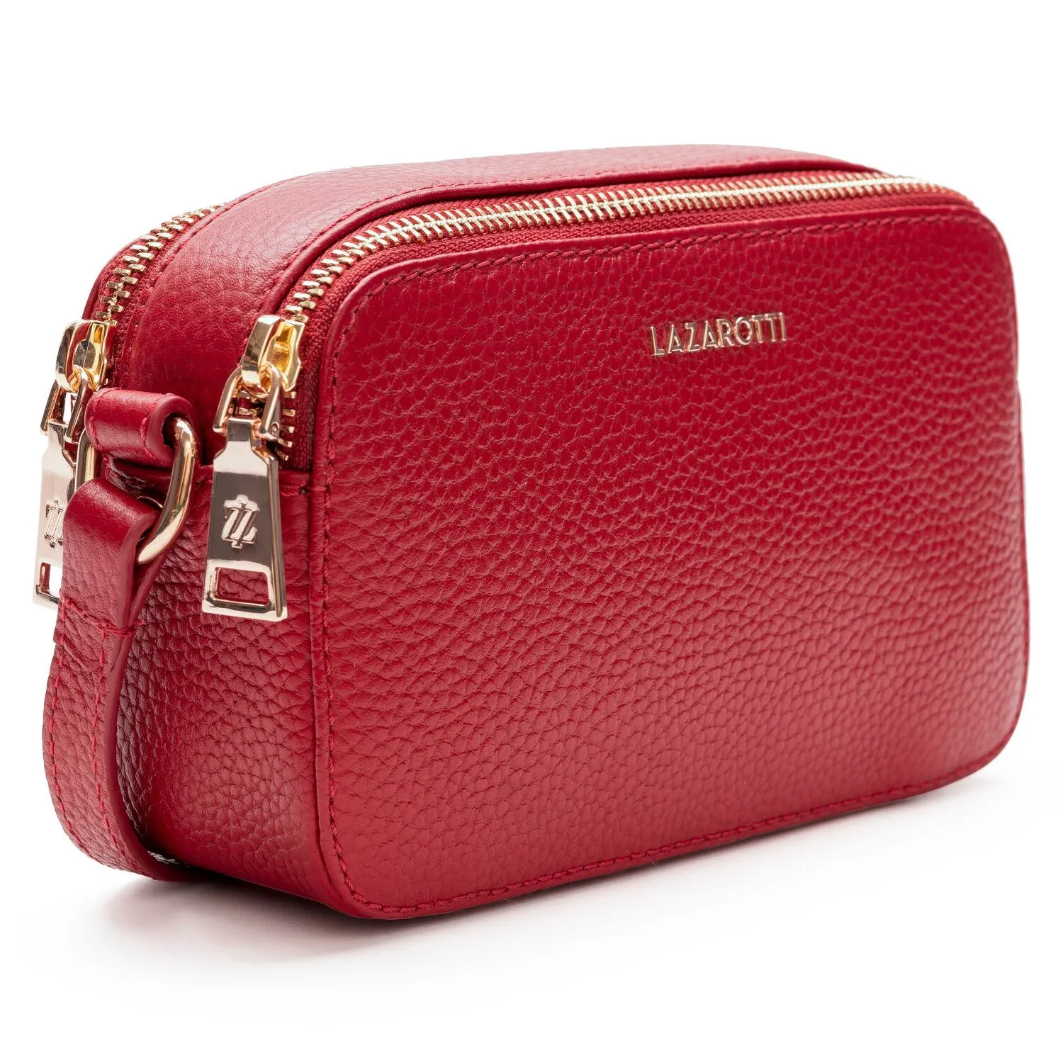 Lazarotti Bologna Leather Borsa a tracolla Pelle 18 cm