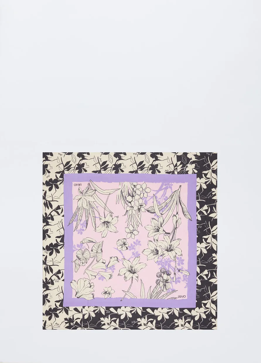 LIU-JO Foulard con stampa fiori