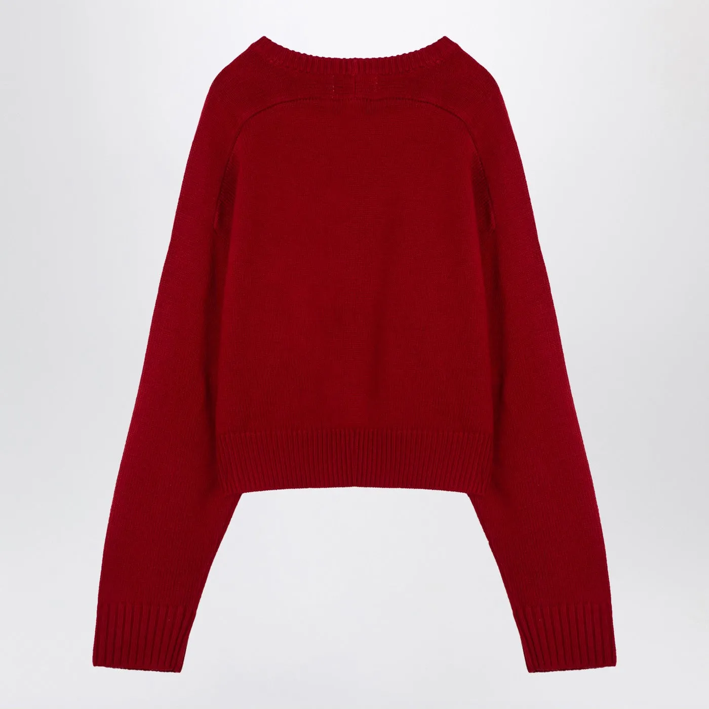 Loulou Studio Red Wool and Cashmere Sweater