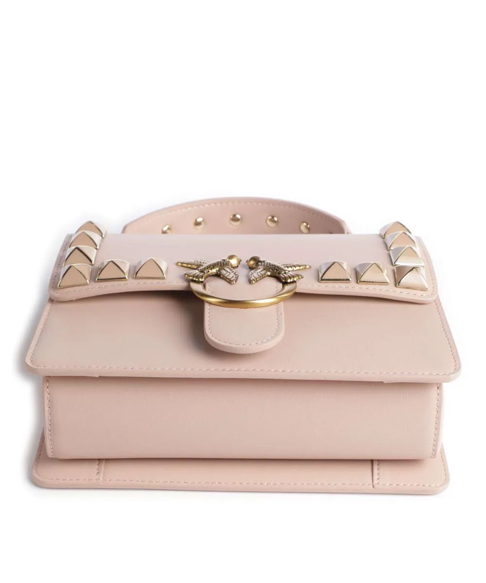 Love One Top Bag with Studs / Powder