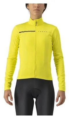 Maglia a maniche lunghe Castelli Sinergia 2 Donna Giallo Fluorescente