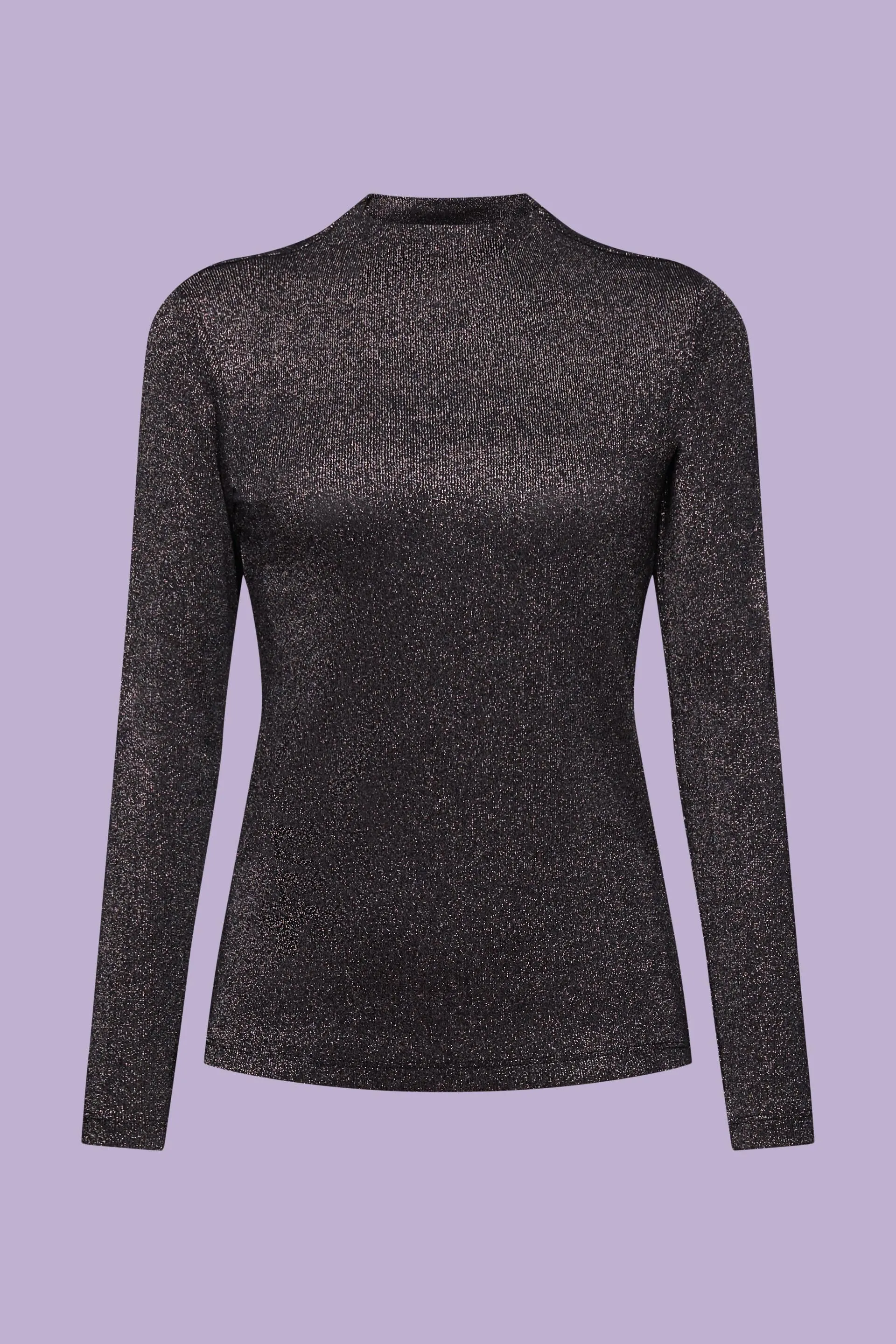 Maglia a maniche lunghe luccicante