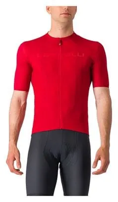 Maglia Castelli Elements a manica corta rossa