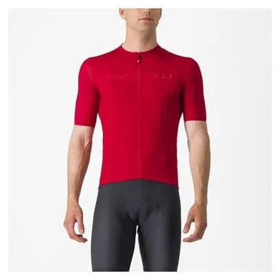 Maglia Castelli Elements a manica corta rossa