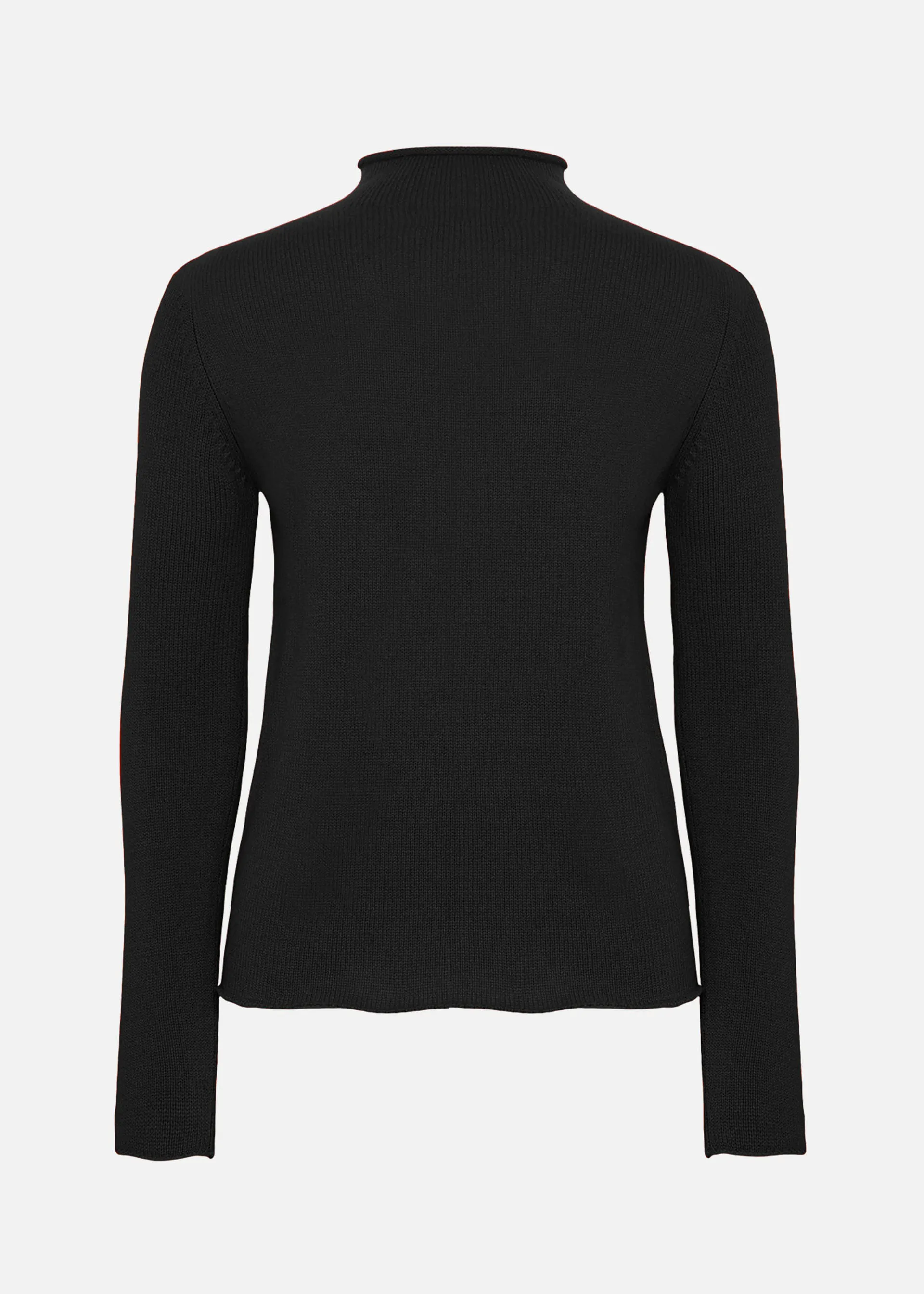 Maglia collo alto in misto cashmere
