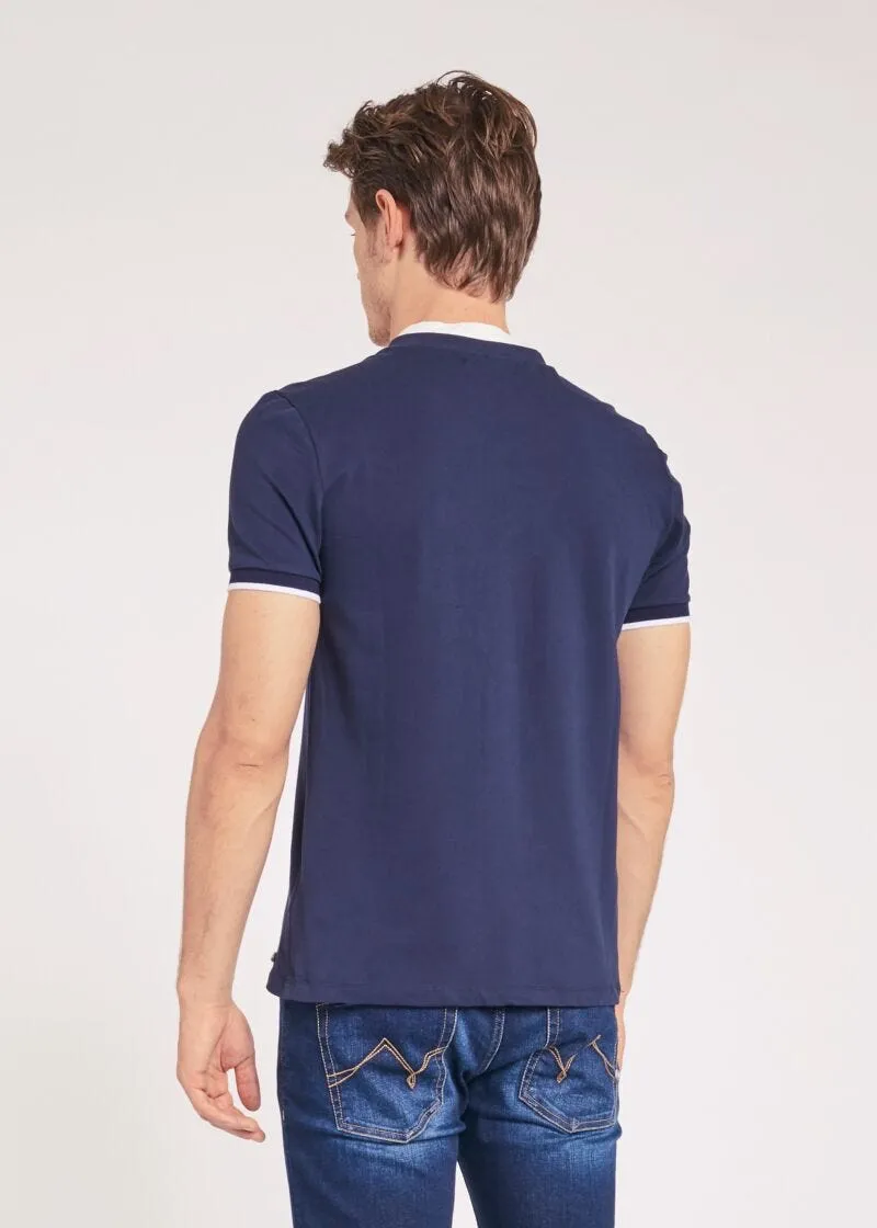 Maglia con bordo a contrasto