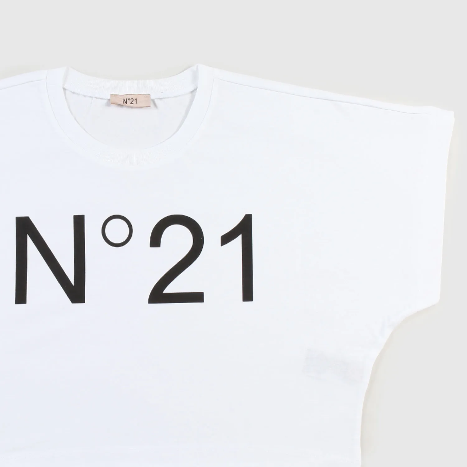 Maglia Crop A Maniche Corte Ragazza