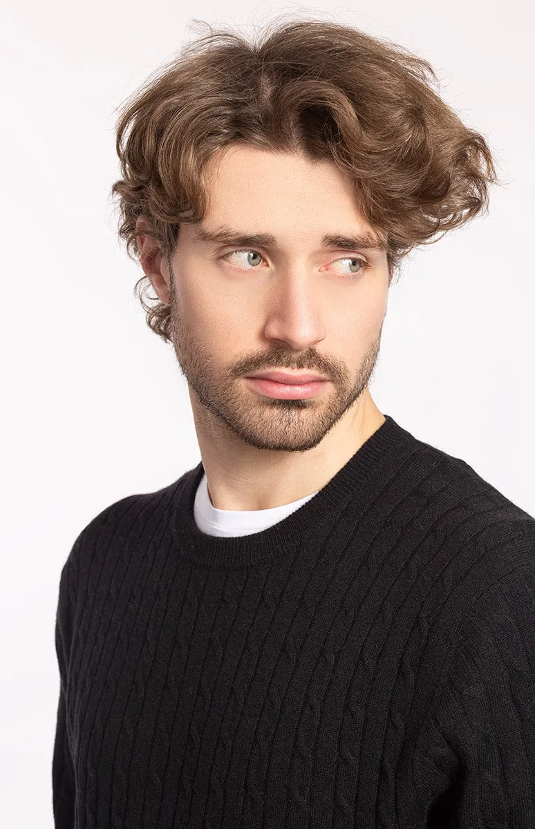 Maglia Girocollo Treccia 2 fili