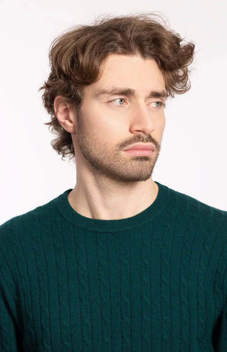 Maglia Girocollo Treccia 2 fili