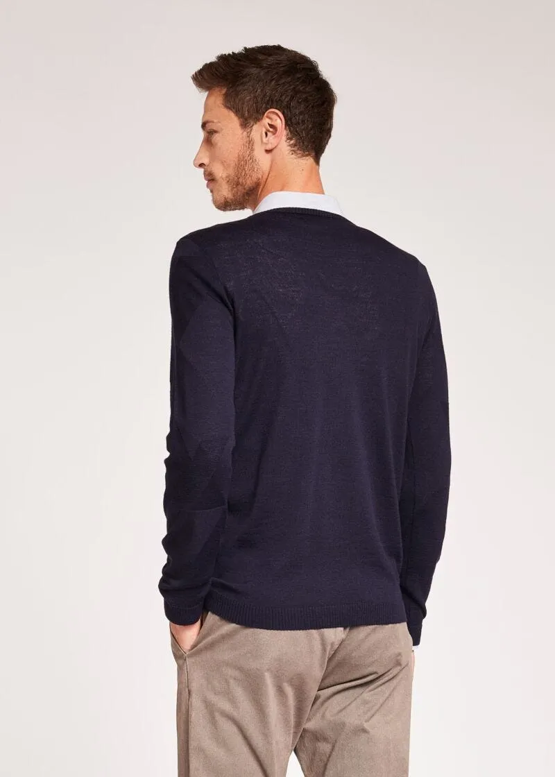 Maglia in lana jacquard
