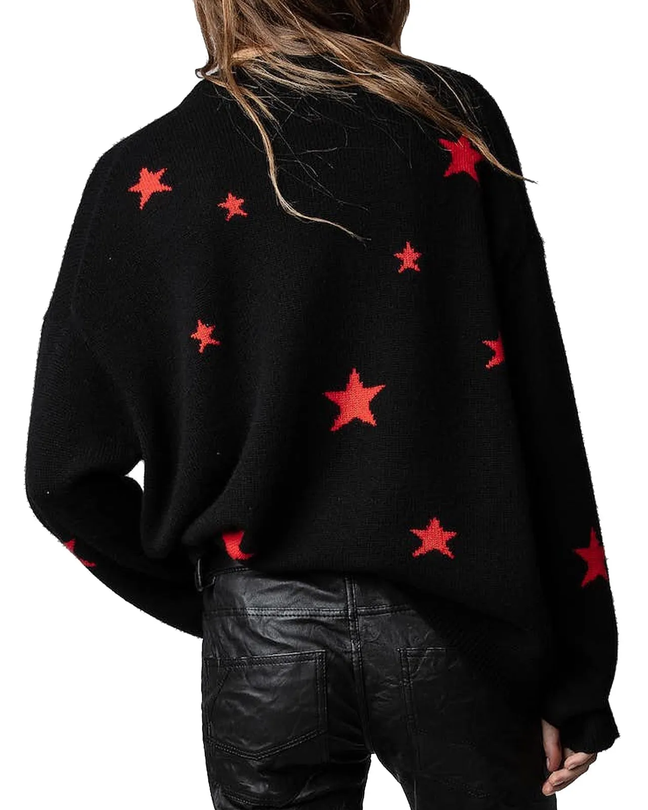 Maglia Markus Stars cashmere nero
