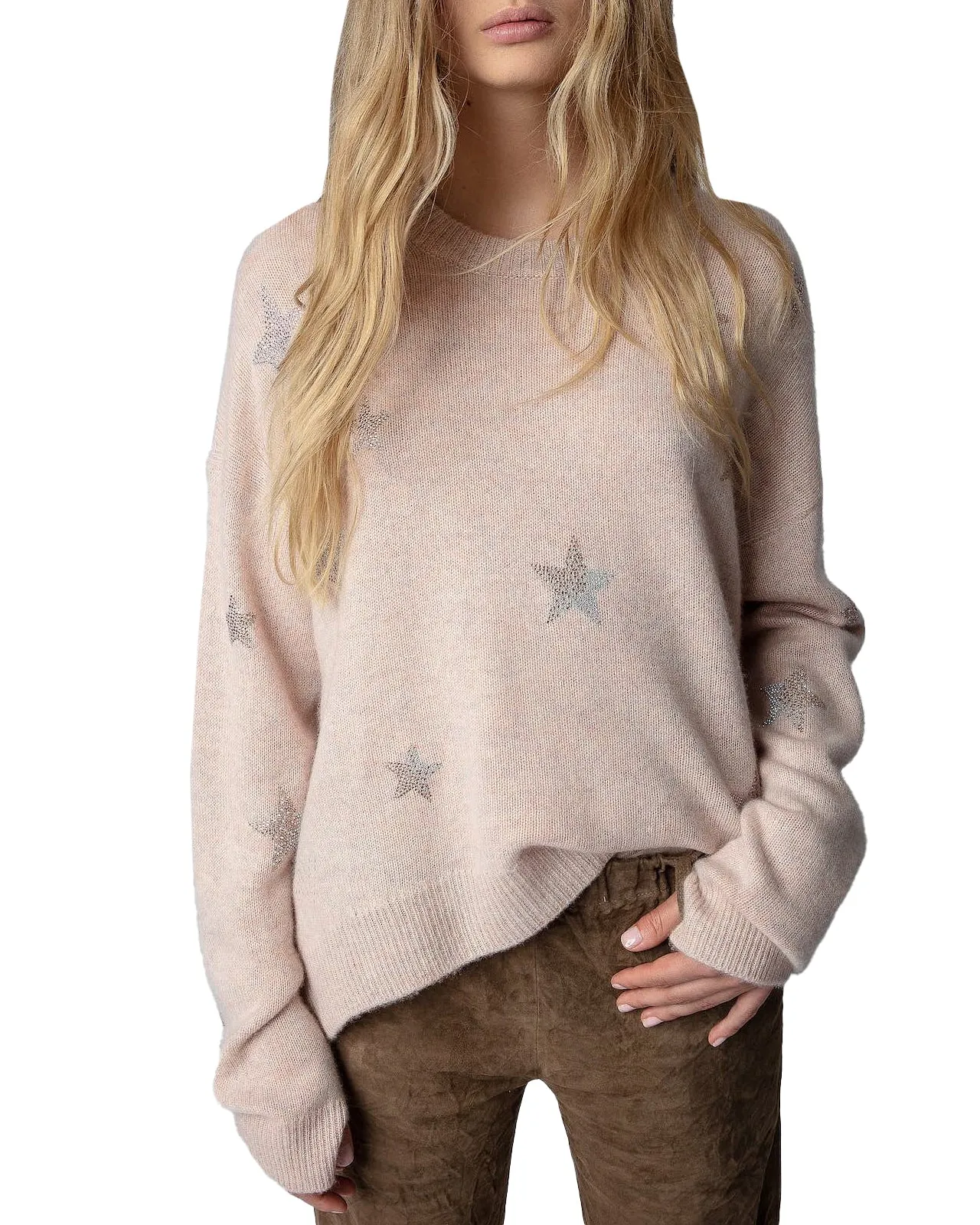 Maglia Markus Stars cashmere rosa