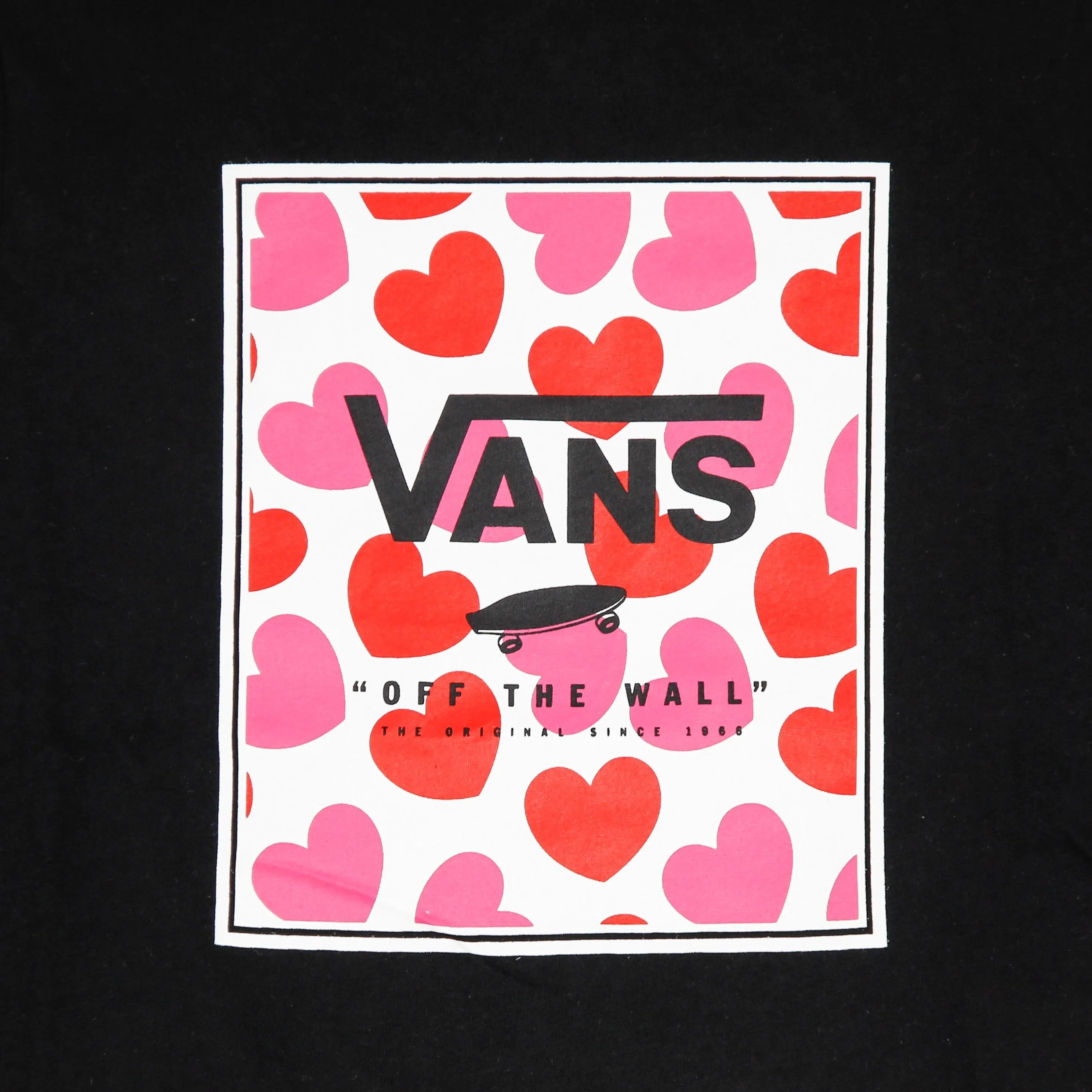 Maglietta Ragazza Gr Boxed Hearts Black