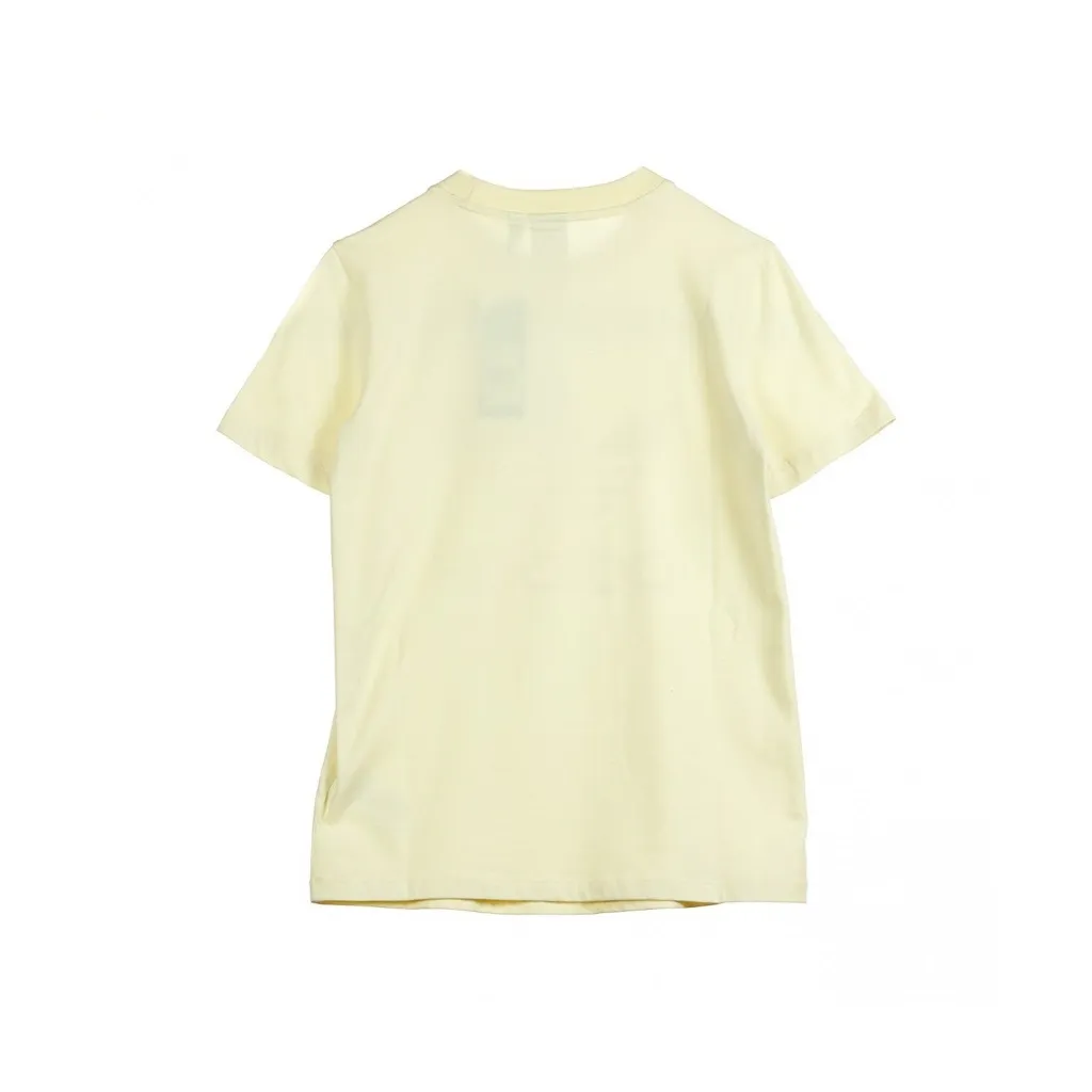 MAGLIETTA TREFOIL TEE MIST SUN/WHITE