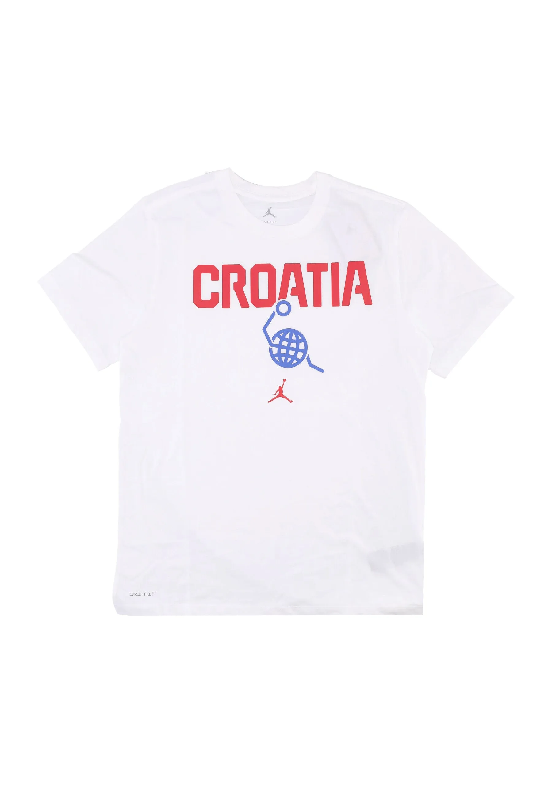 Maglietta Uomo Olympic 2024 Tee Team Croatia White/white/hyper Royal/university Red
