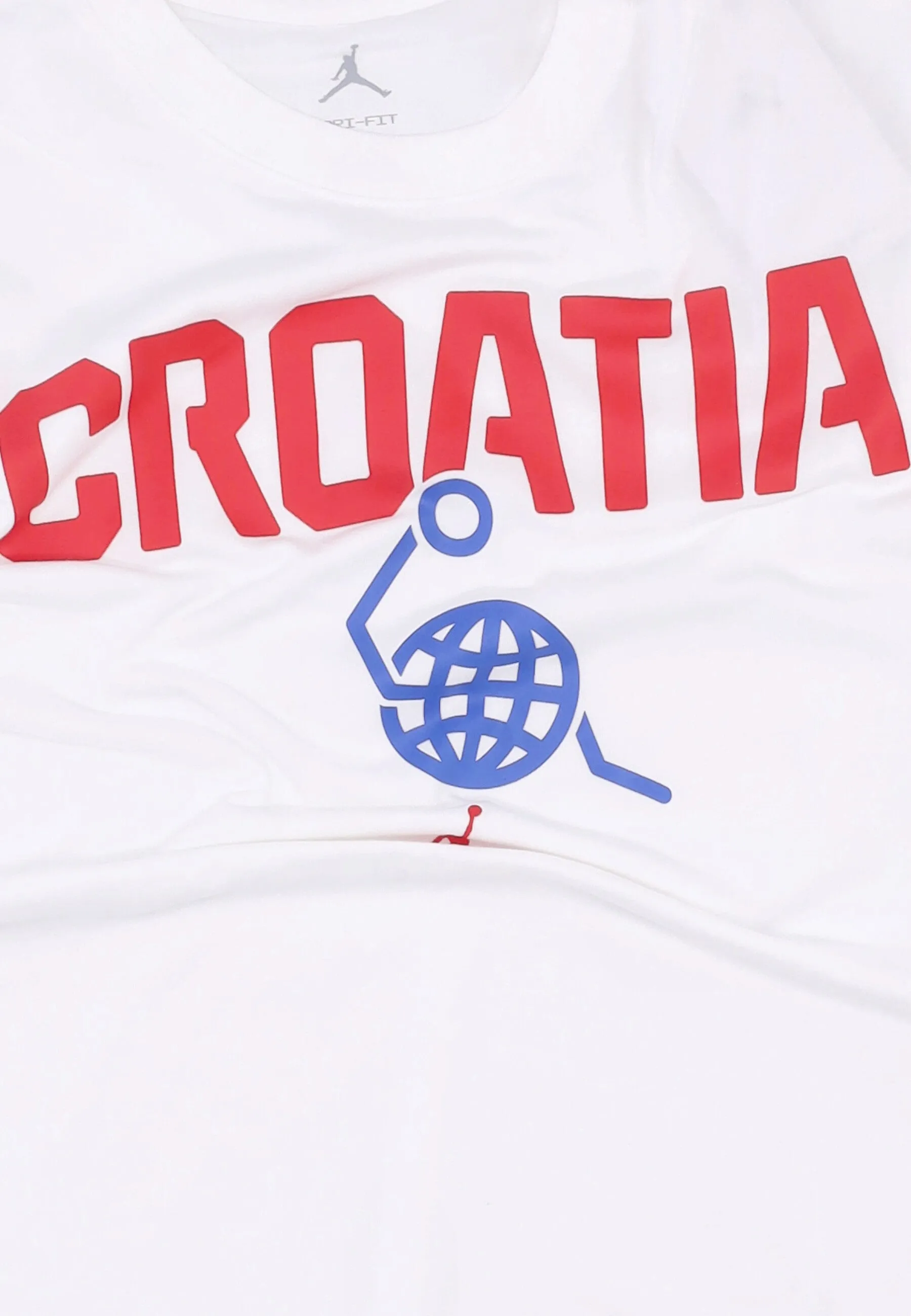 Maglietta Uomo Olympic 2024 Tee Team Croatia White/white/hyper Royal/university Red