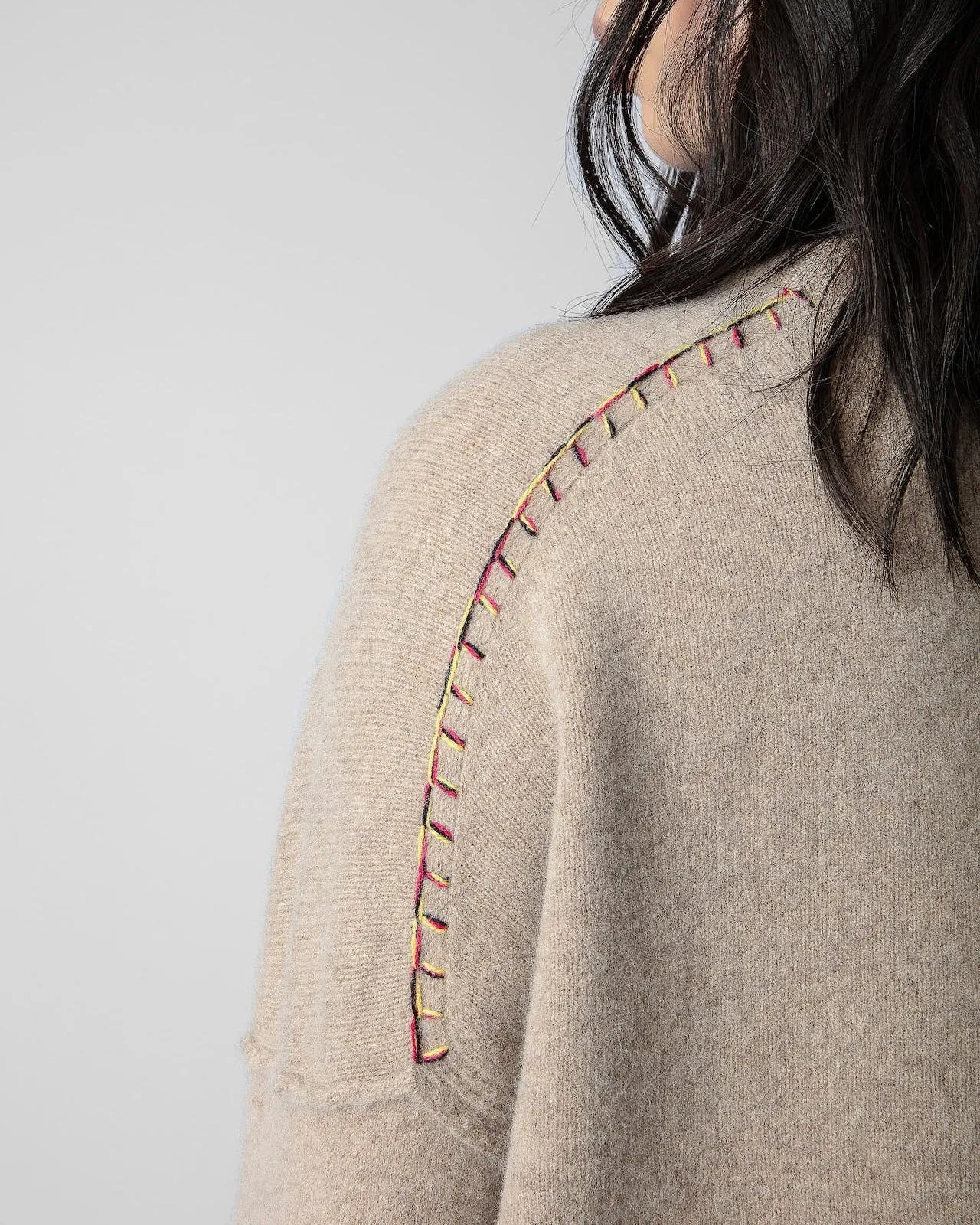 Maglione Alma Give Me Love beige