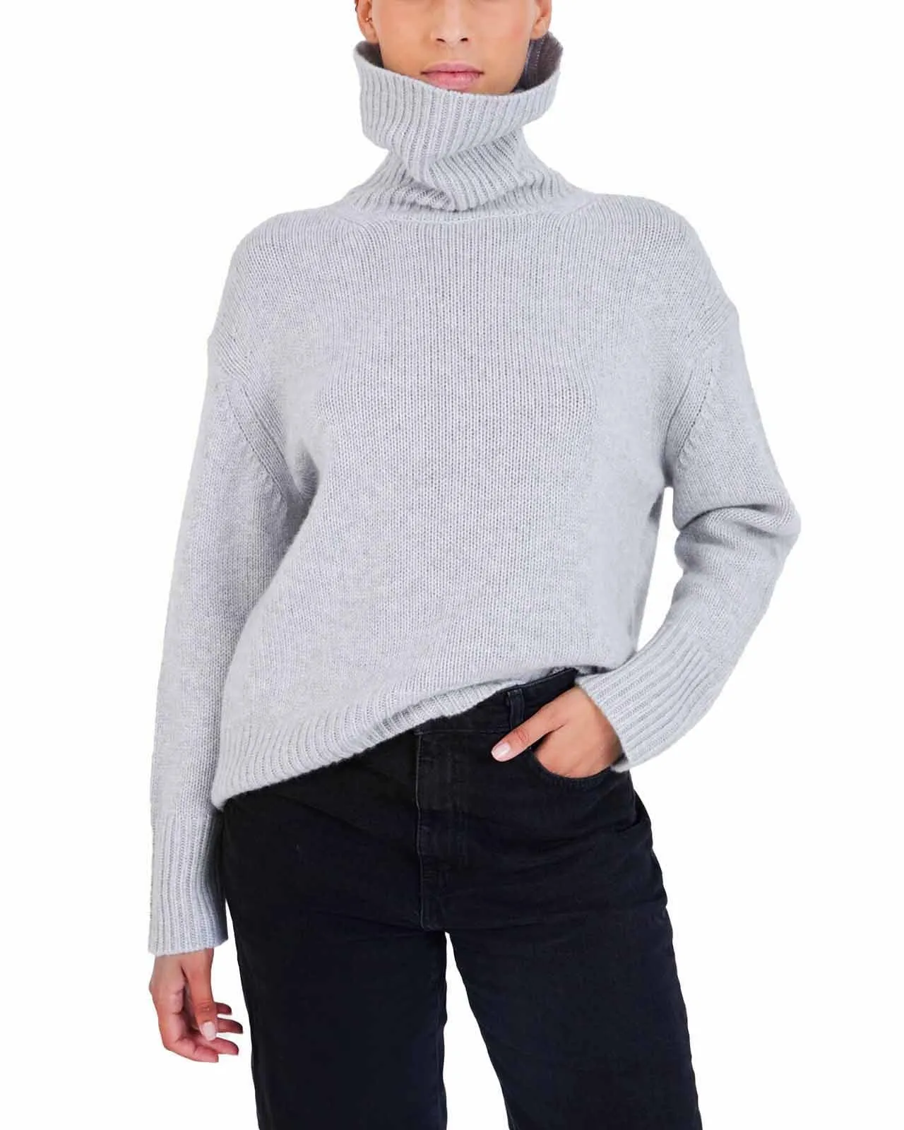 Maglione Audrey cashmere grigio