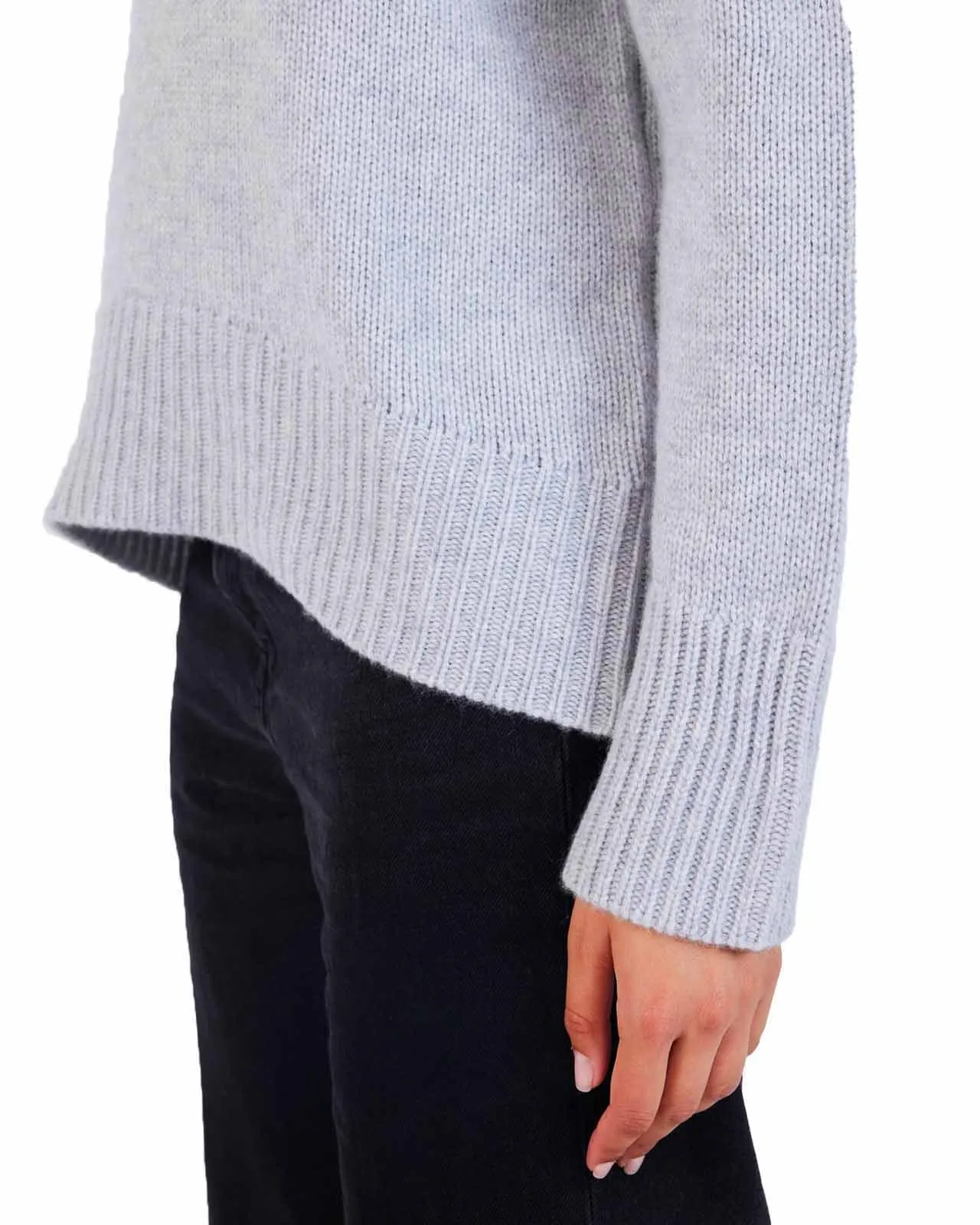 Maglione Audrey cashmere grigio