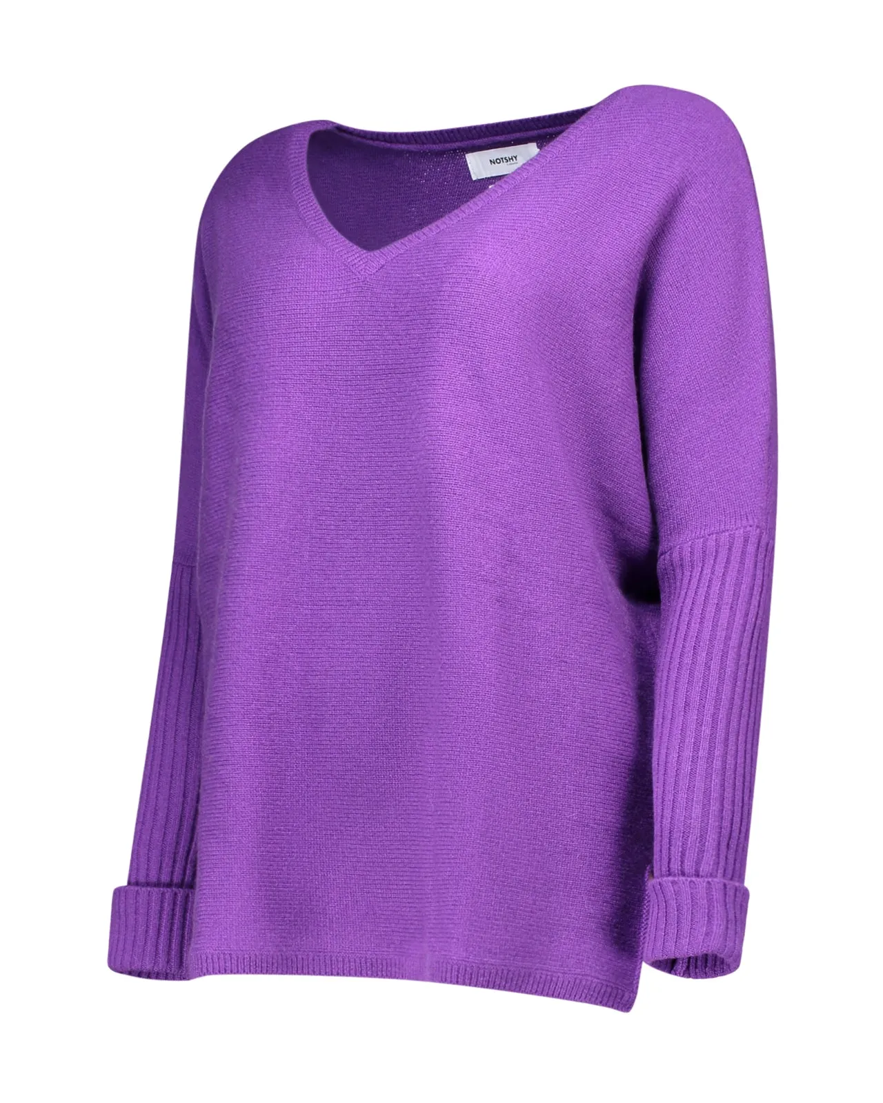 Maglione Emi cashmere viola