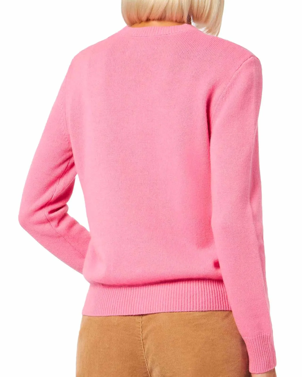 Maglione Favolosa cashmere rosa