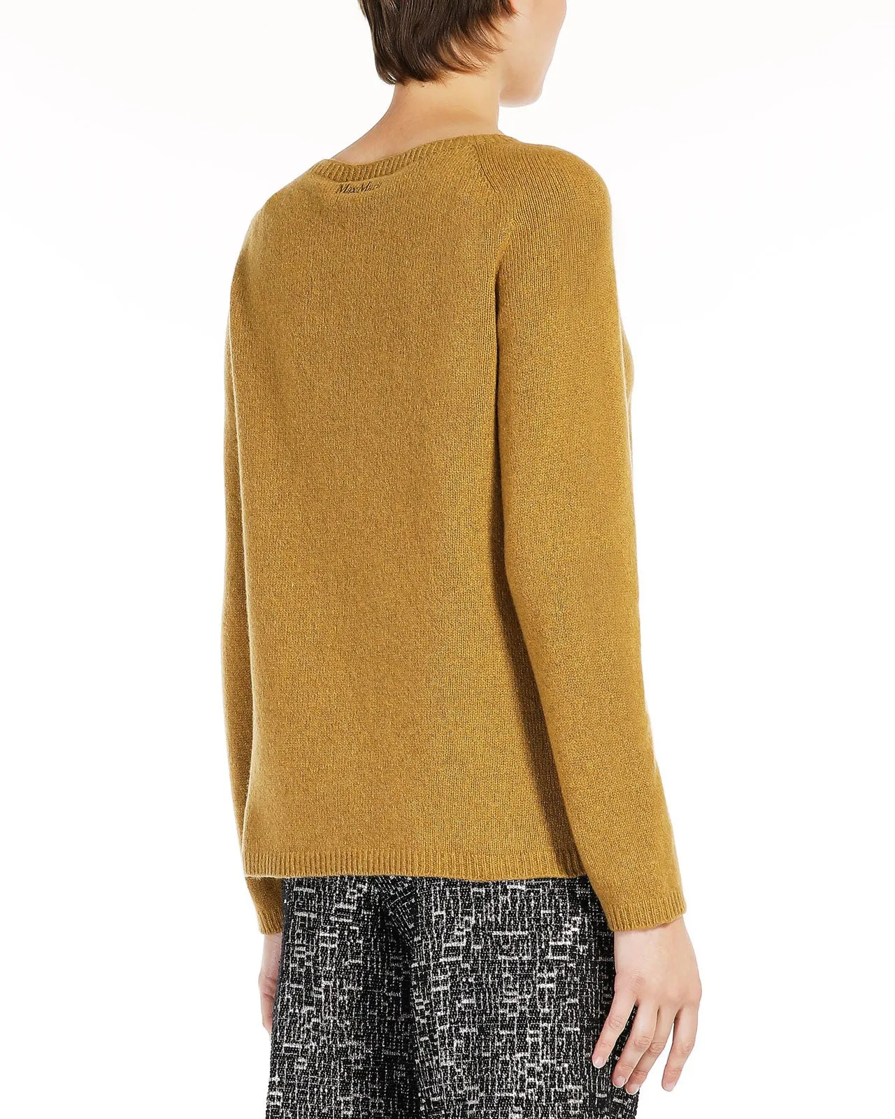 Maglione Giori cashmere ocra