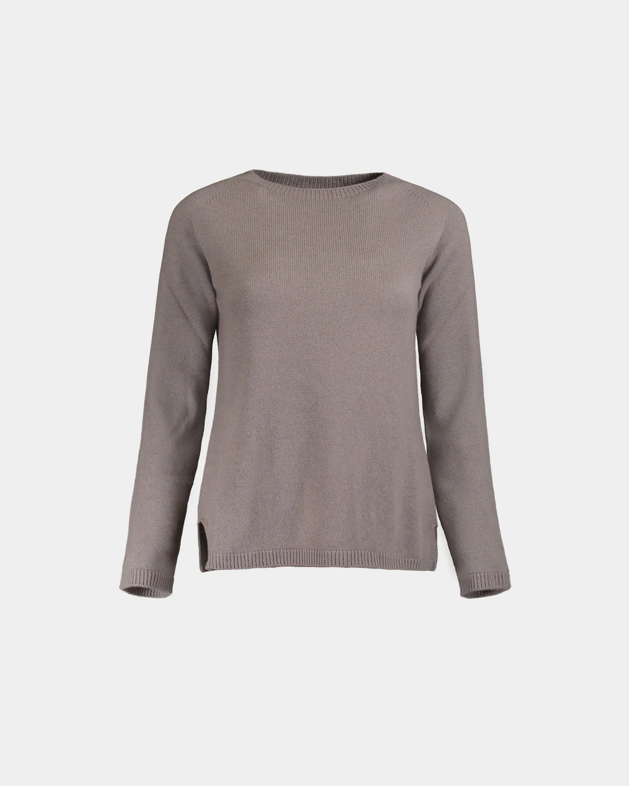 Maglione Giose cashmere tortora