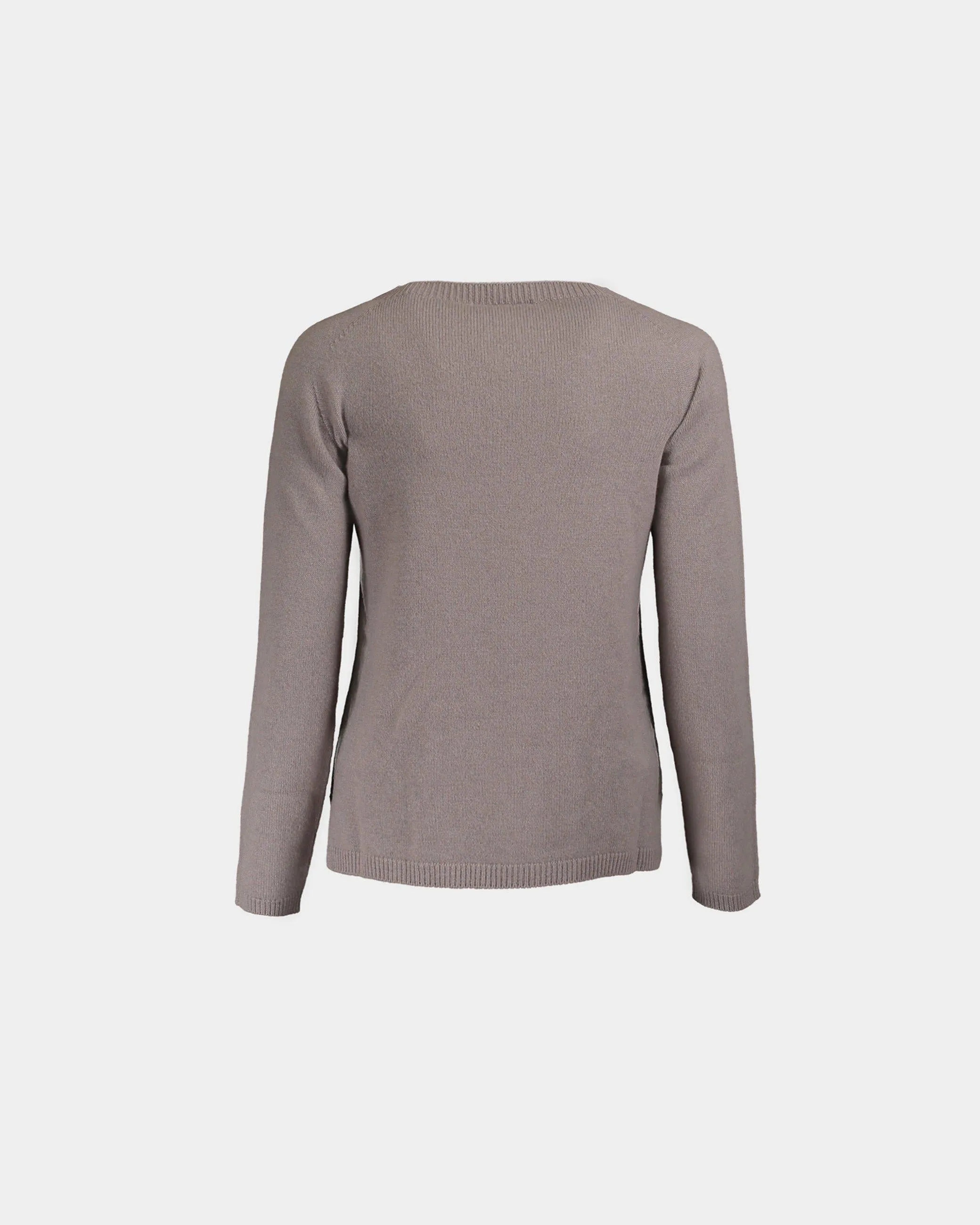 Maglione Giose cashmere tortora