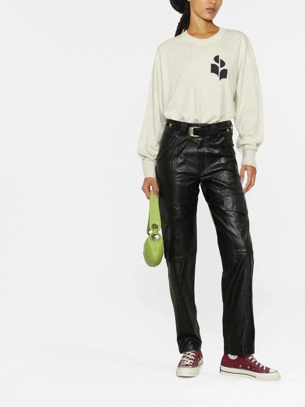 Maglione Marant toile Marisans con logo