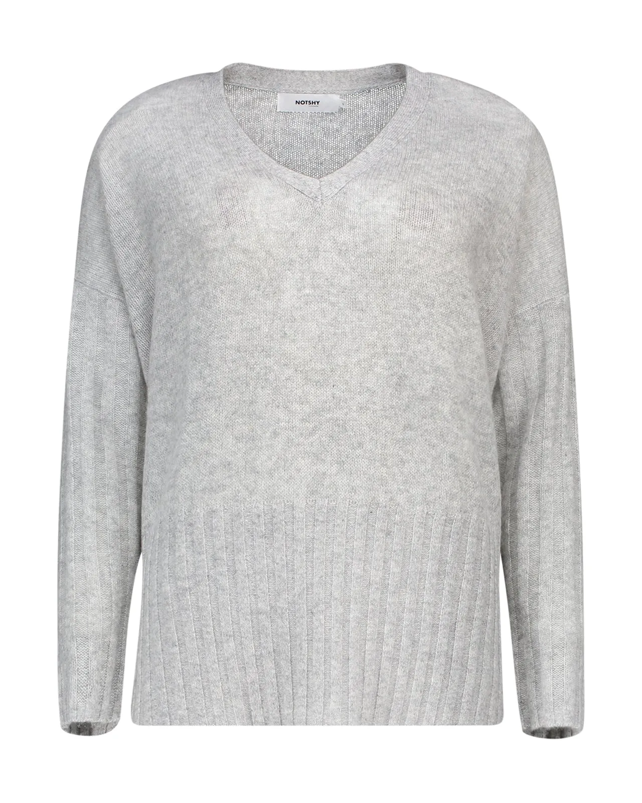 Maglione Maty cashmere grigio