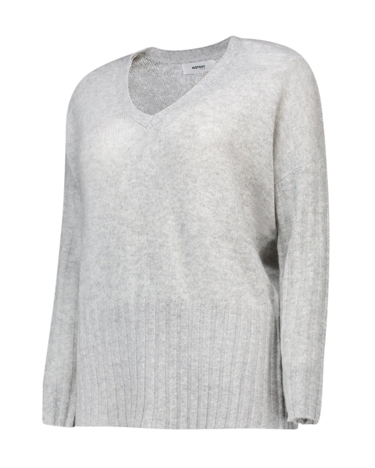 Maglione Maty cashmere grigio
