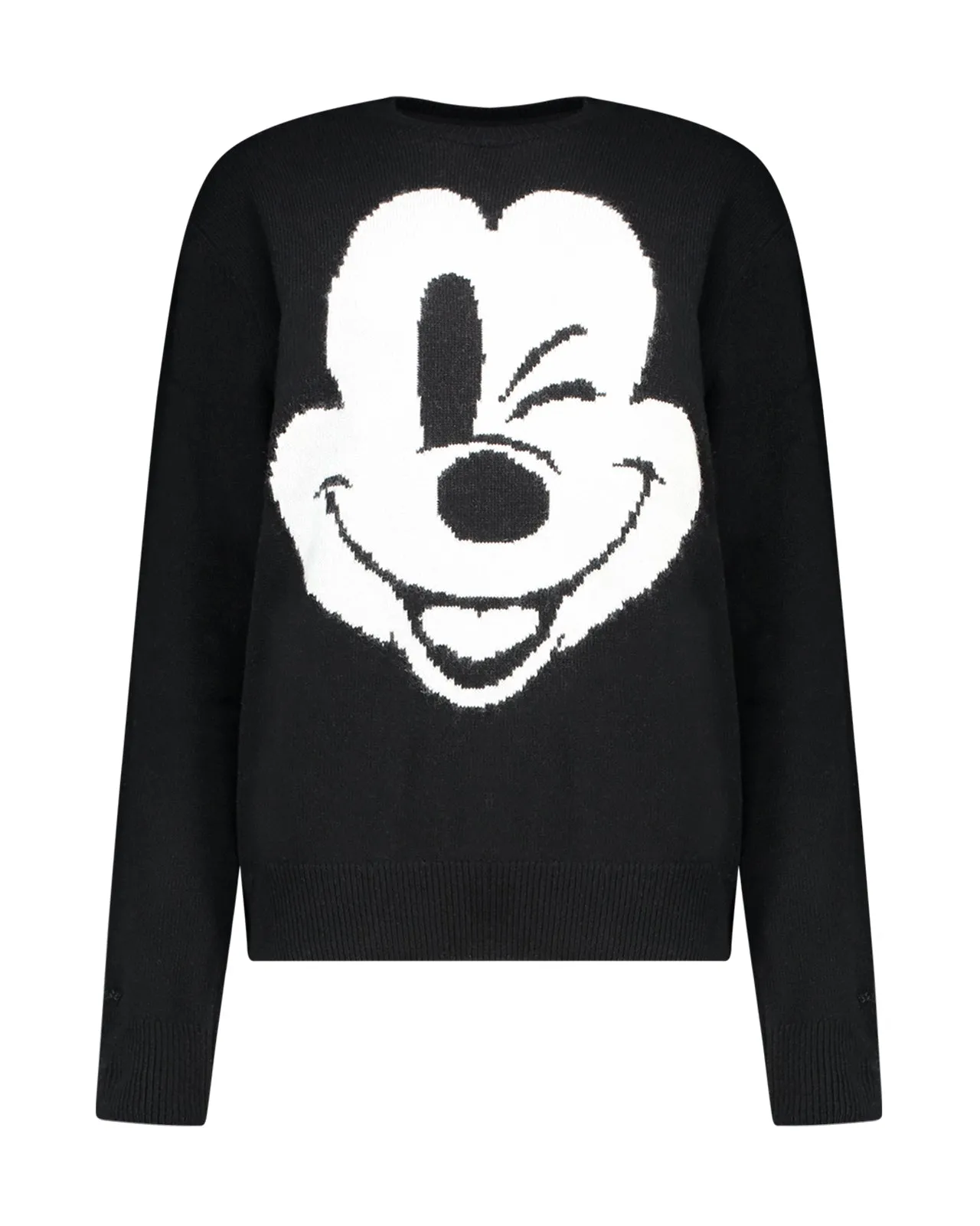 Maglione Mickey Wink nero