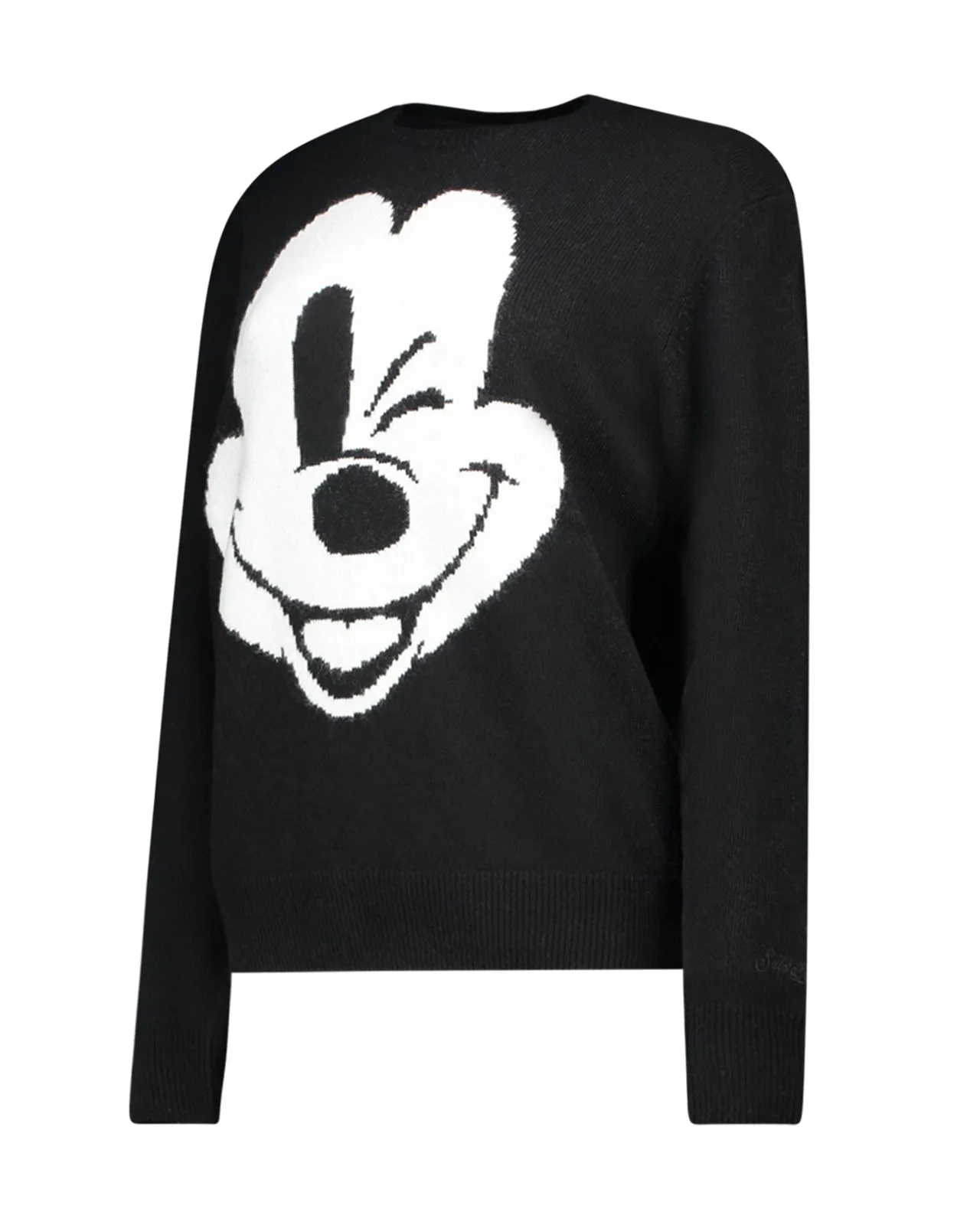 Maglione Mickey Wink nero