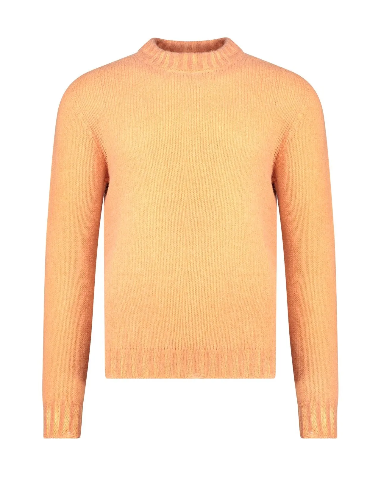 Maglione paricollo lana tangerine
