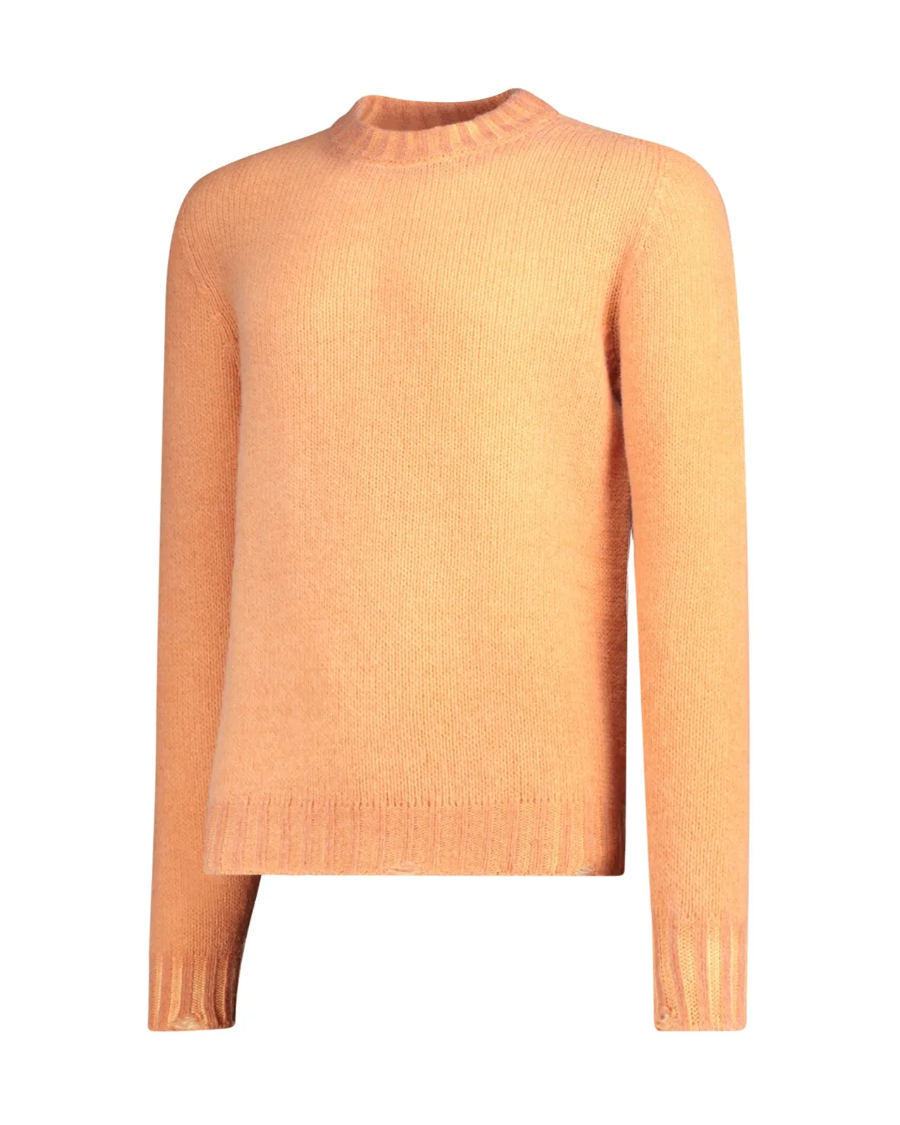 Maglione paricollo lana tangerine