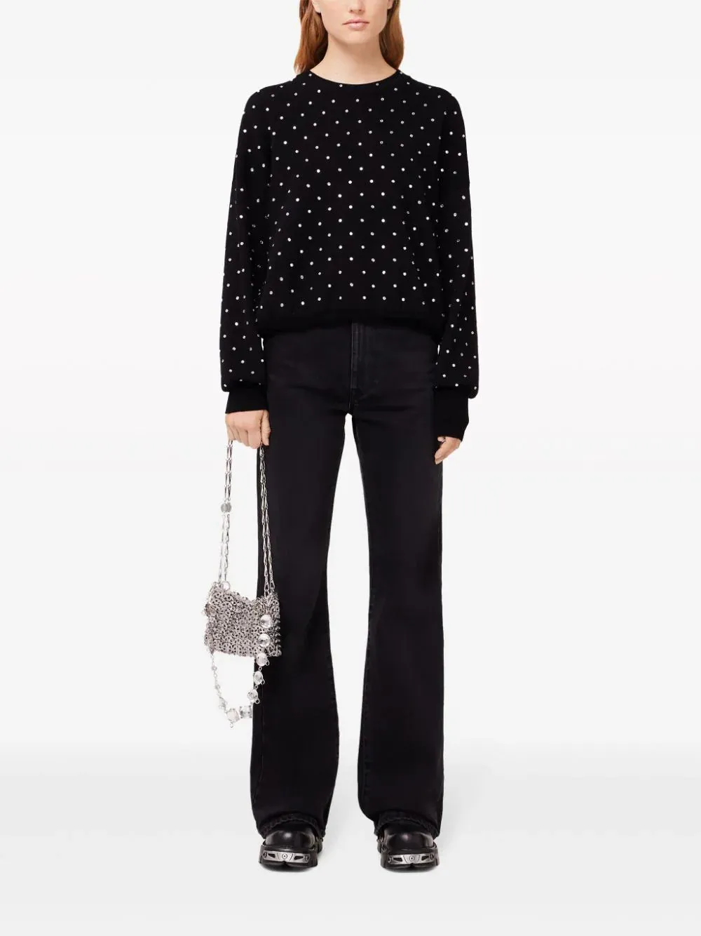Maglione Rabanne con decorazione