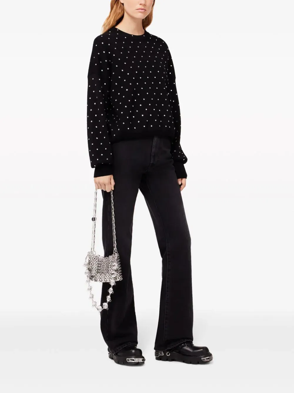 Maglione Rabanne con decorazione