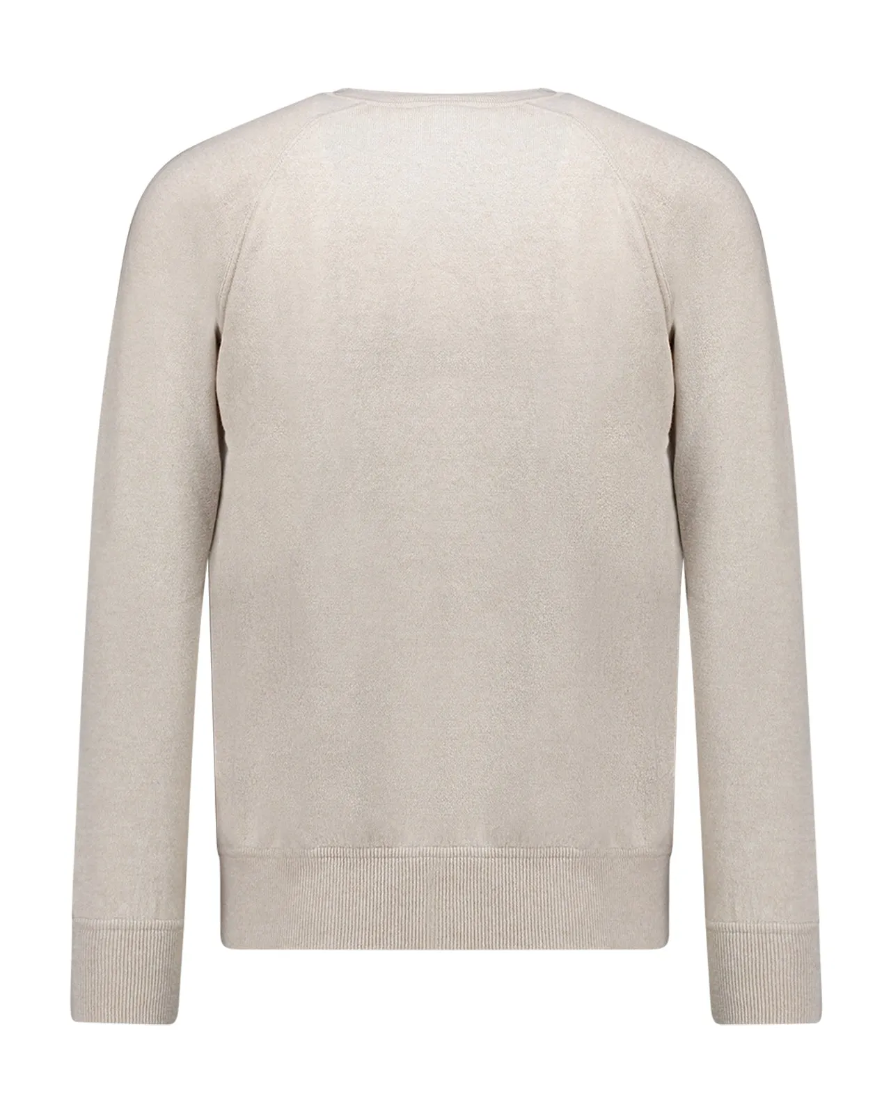 Maglione raglan cashmere beige