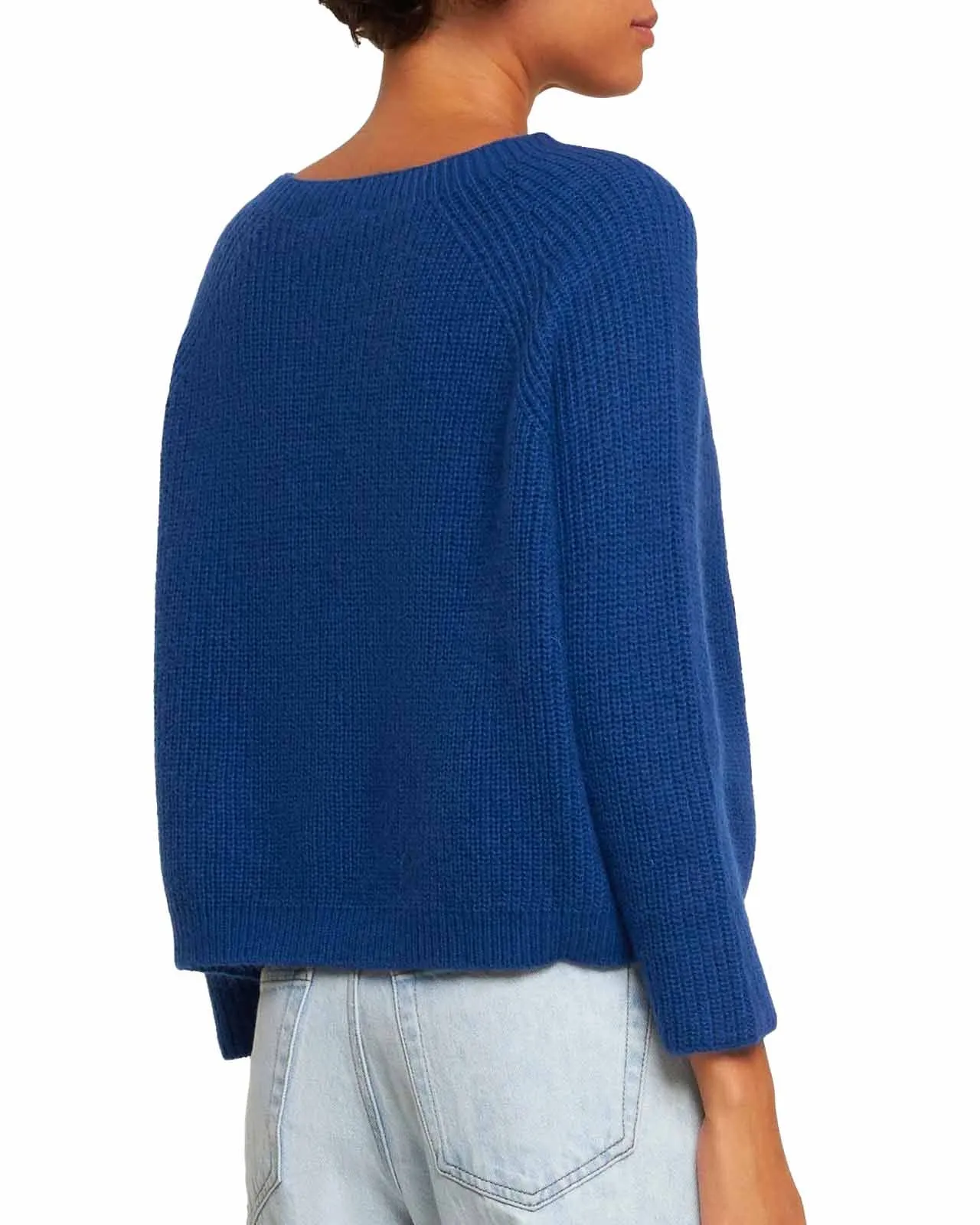 Maglione Xeno mohair bluette