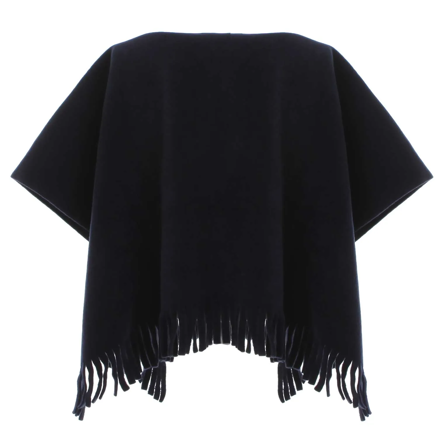 Mantella Blu Navy Con Spilla Bambina E Teen