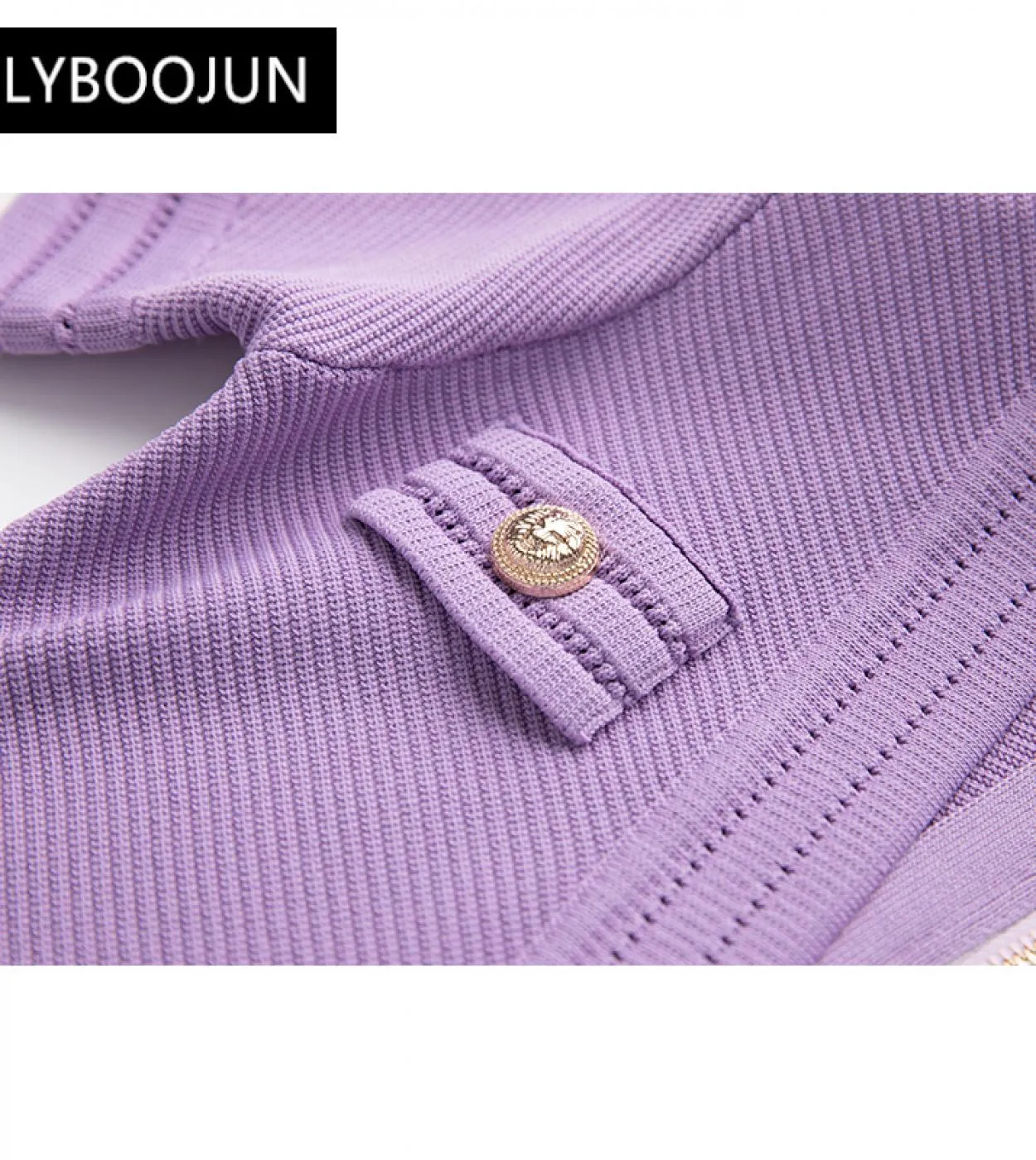 Marca Vneck manica corta guaina estiva maglia elastica tinta unita abiti viola per le donne 2022 elegante design di lusso di alt