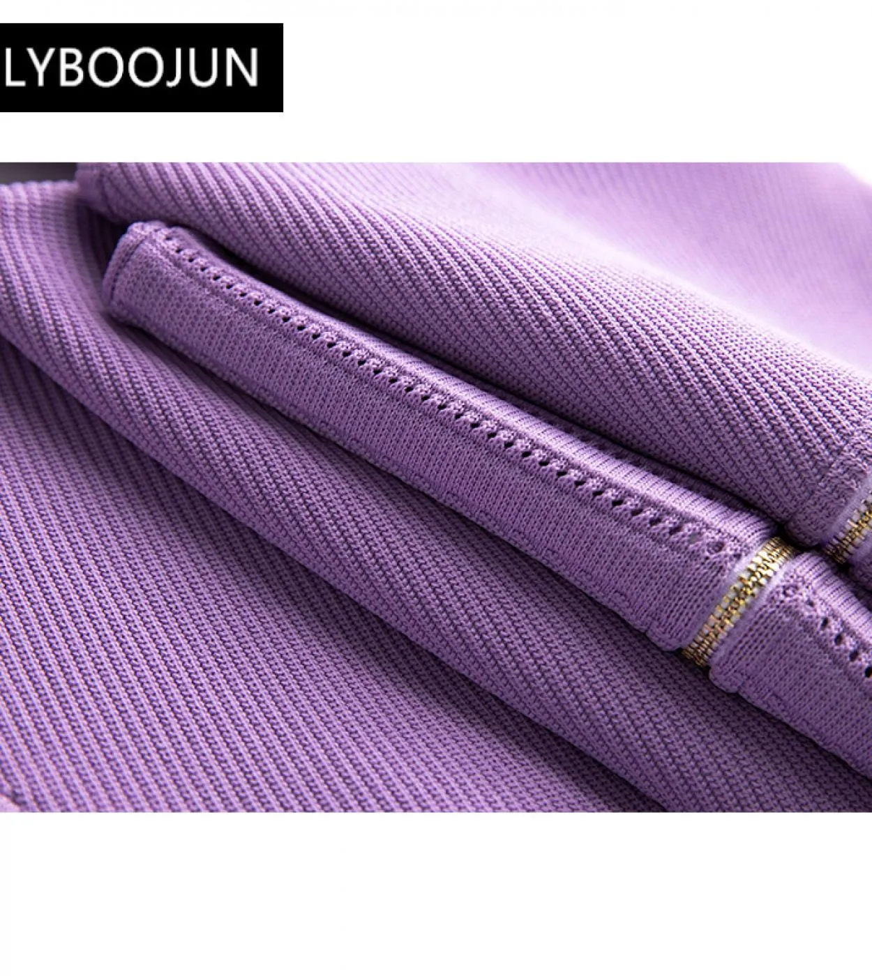 Marca Vneck manica corta guaina estiva maglia elastica tinta unita abiti viola per le donne 2022 elegante design di lusso di alt