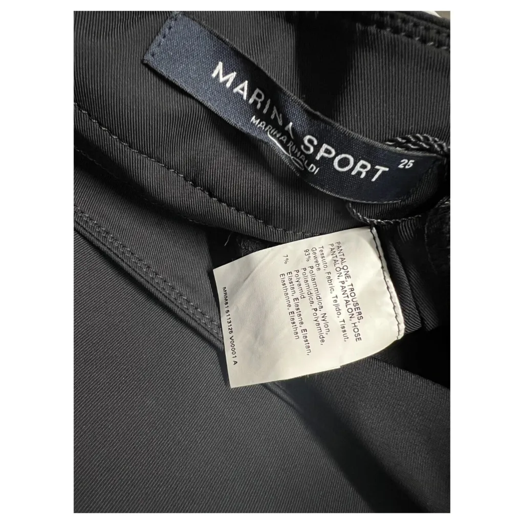 MARINA SPORT by Marina Rinaldi pantalone donna tessuto tecnico blu 5131258 NAVAL