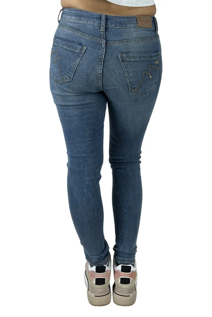 Markup jeans 5 tasche skinny a vita alta mw265203