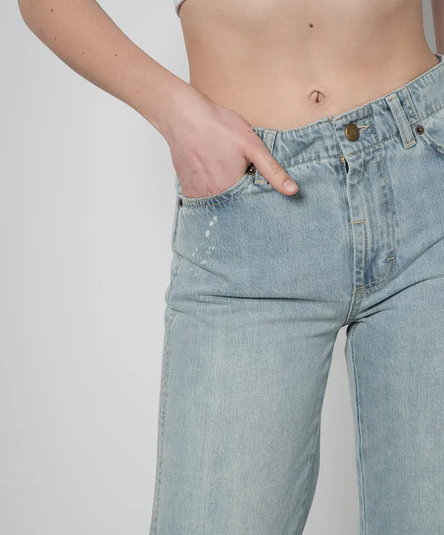 Max & Co Jeans blu INNING con patch logo INNING