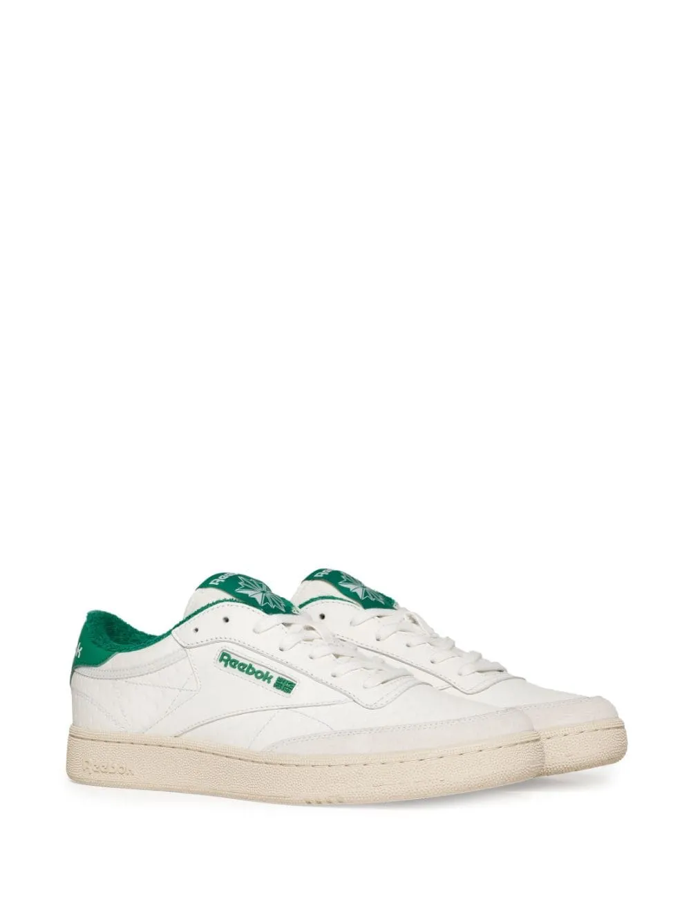 neaker club c bianca e verde