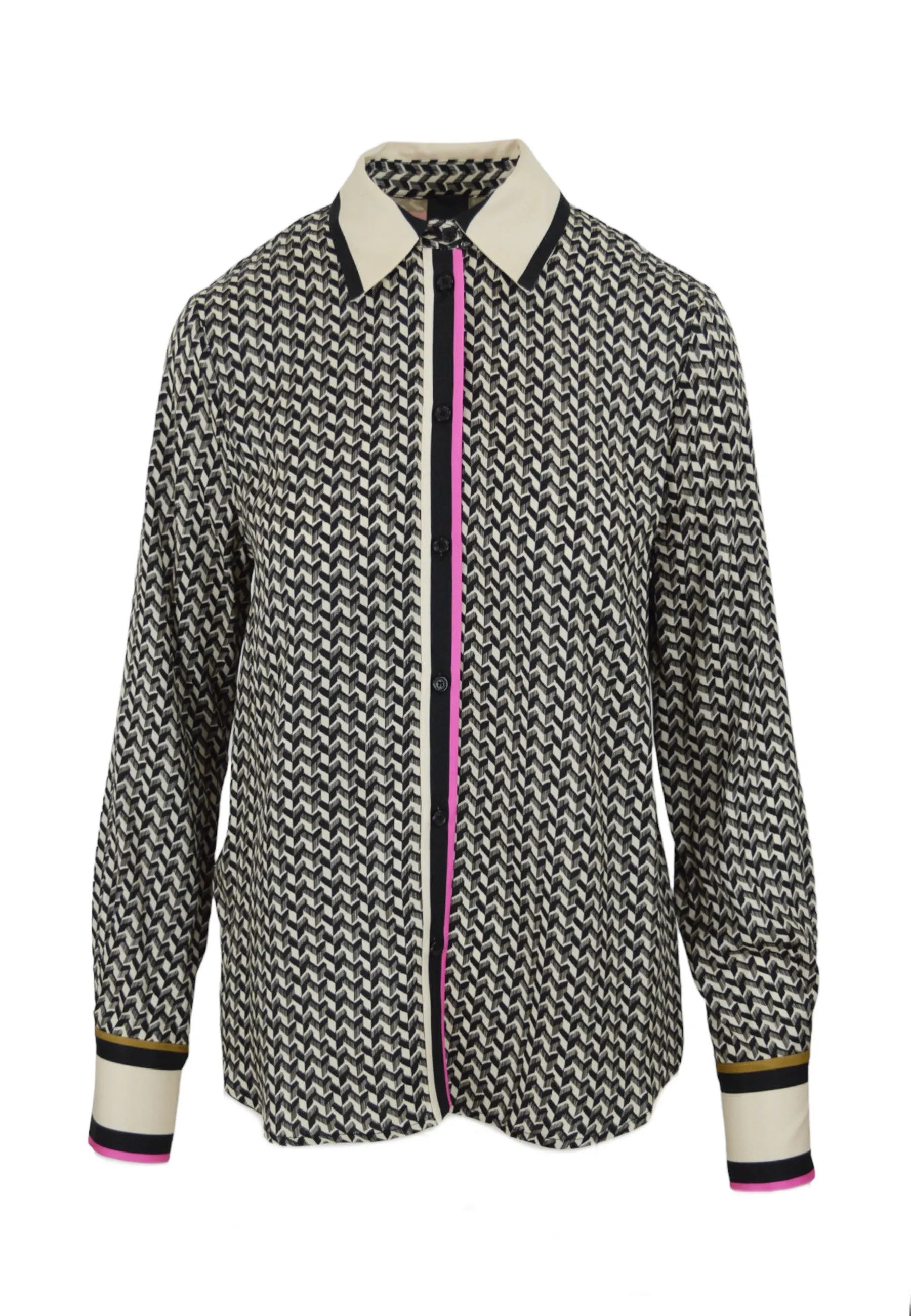 NEW NORA CAMICIA TWILL STAMPA